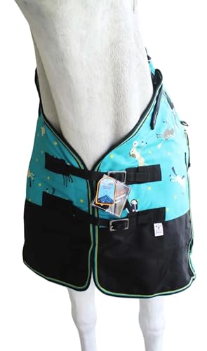 Image of Challenger 1200D Turnout Lightweight Rain Horse Winter Blanket Sheet 3B101