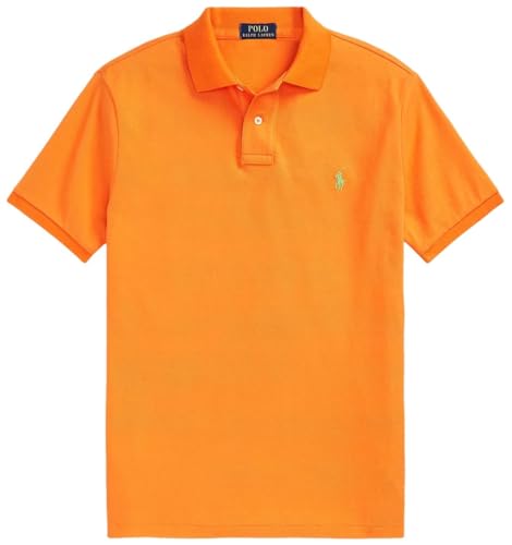 Image of Polo Ralph Lauren Men Custom Fit Mesh Polo Shirt