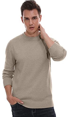 Sailwind SW501-KHAKI-X-LARGE-FBA Men'S Crewneck Sweater Soft Casual Sweaters thumb #3