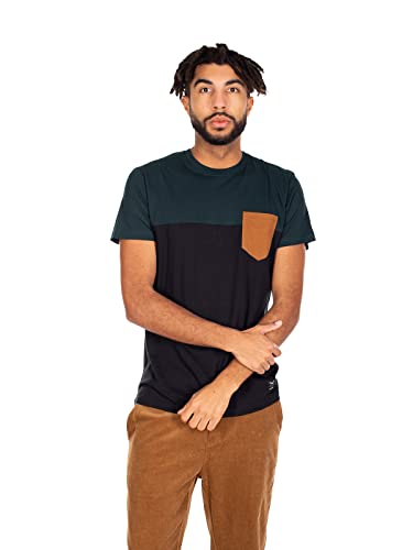 Preisvergleich Produktbild IRIEDAILY Block Pocket 2 Tee in Green Black, XL