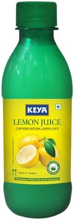 Keya Fresh Lemon Juice | Contains Natural Lemon Juice | No Added Water, No Concentrate, No Sedimentation | Fresh for 24 Months | Quick, Easy, | For Everyday Cooking & Beverages | 500 ml