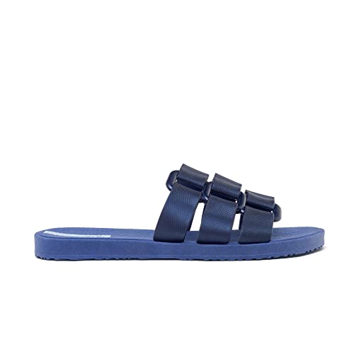Xirella Gretta Wide Flat And Comfort Sandals For Women, Non-Slip, Slip On Style For Easy On/Off, Rest Sandals Women Ideal For All Occasions, Open Toe Dressy, Flexible Flat Sandals For Summer & Spring, Slip On Design (Blue, Us_Footwear_Size_System, Adult, Women, Numeric_Range, Medium, Numeric_7, Numeric_8) #TOP1