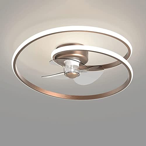 Ventilateur de plafond LED silencieux basse hauteur pour petits espaces