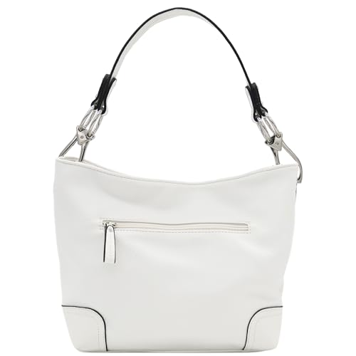 Image of Hobo Shoulder Bag with Big Snap Hook Hardware