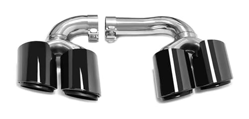 Silenciadores Cayenne 9Y0 SUV 3.0 puntas de escape híbrido gasolina black