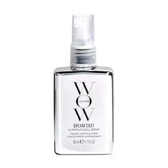 COLOR WOW Dream Coat Supernatural Spray, Anti-Humidity Frizz Control and Heat Protectant for Glassy, Shiny Hair