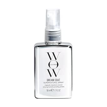COLOR WOW Dream Coat Anti-Humidity Treatment Spray – Anti-Frizz Hair Smoothing Spray with Built-in Heat Protectant, Award-Winning Leave In Treatment for Glassy Smooth, Shiny Styles up to 3-4 Washes