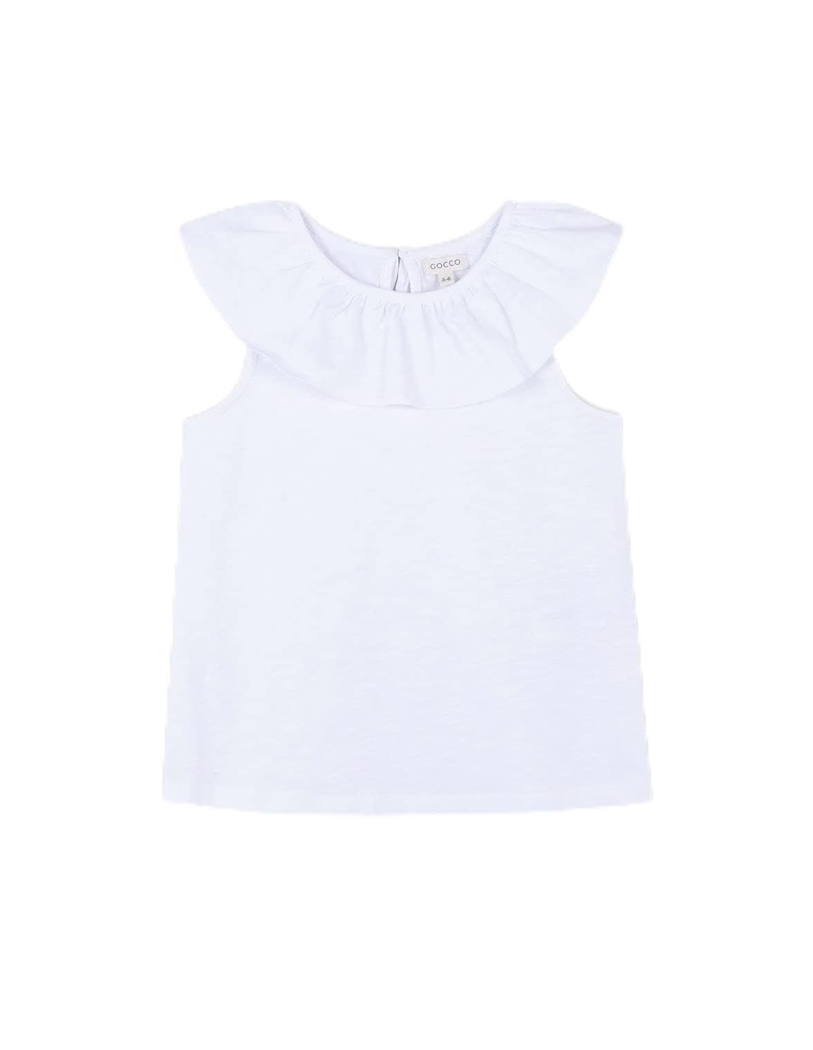 Gocco Camiseta Cuello Volante Niñas
