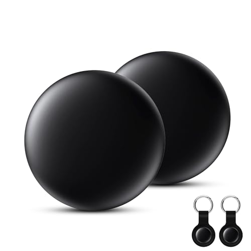 Rastreador de equipaje con Bluetooth para Apple Find My [iOS] Localizador de llaves para cartera, llaves, equipaje, mochila, mascotas, batería reemplazable para coche, buscador inteligente de