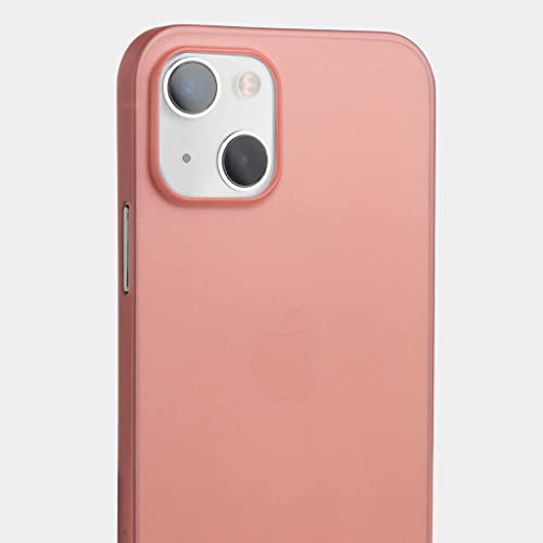Image of ExpressB for iPhone 16 Case Back Cover | Zero Drop Protection | Perfect for Minimalists | Ultra Thin Anti Scratch Matte Finish Case for iPhone 16 (Peach Pink)