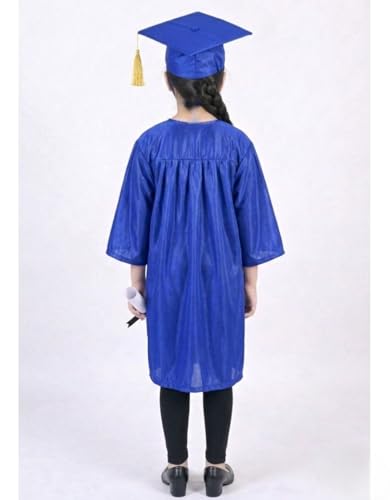 Image of BookMyCostume Blue Graduate Convocation Graduation Day Gown Kids & Adults Fancy Dress Costume 10-12 years
