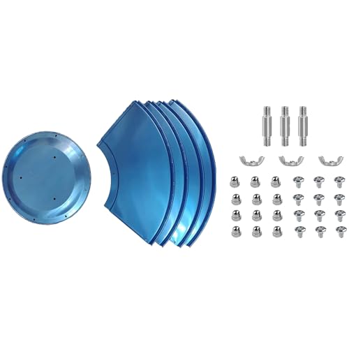 KAHDGSS Protector Reflector para Calentador De Patio Repuesto Propano para Exteriores Cúpula Superior Cubierta Reflectora Fácil Montaje Piezas Repuesto