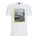100% algodón BOSS tee 10 Camiseta, White100, XL para Hombre