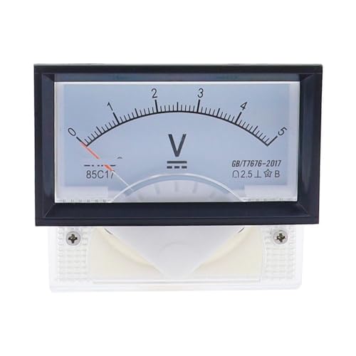 Voltmètre de panneau CC 85C17 10V testeur de tension pour circuit continu