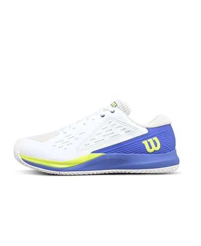 Top 10 Picks for the Best Tennis Shoe for Supination 12 WILSON Rush Pro Ace Men's Tennis Shoe - White/Amparo Blue/Safety Yellow, Size 10.5 US