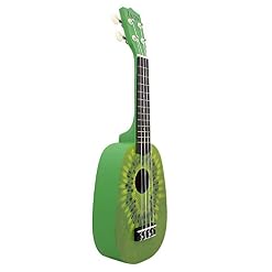 Ukulélé 21 pouces forme kiwi vert ukulélé instrument pincé - Les Beatles, Paul McCartney, John Lennon, RIngo Starr, George Harrison Ukulélé 21 pouces forme kiwi vert ukulélé instrument pincé – Image 3