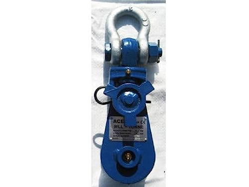 Heavy Duty Winch Snatch Block 3 -16 (Lightweight Lifting Pulley Swivel Shackle) (4.5 Inch - 4 Ton)