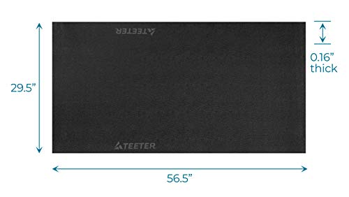 Image of Teeter Heavy-Duty Equipment Mat for FreeStep Recumbent Cross Trainer, Power10 Rower, and FitForm Strength Trainer