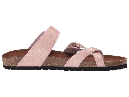 Image of White Mountain, Womens, Gracie, Rose Gold Leather, 10.5, M