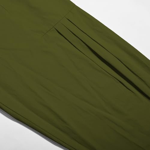 Lastesso Women's Pants Casual Wide Leg Baggy Trousers with Pockets Comfy Cotton Drawstring Travel Vacation Lounge Capris3