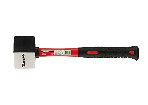MTXBlack and White Rubber Mallet with Fiberglass Handle (225g)