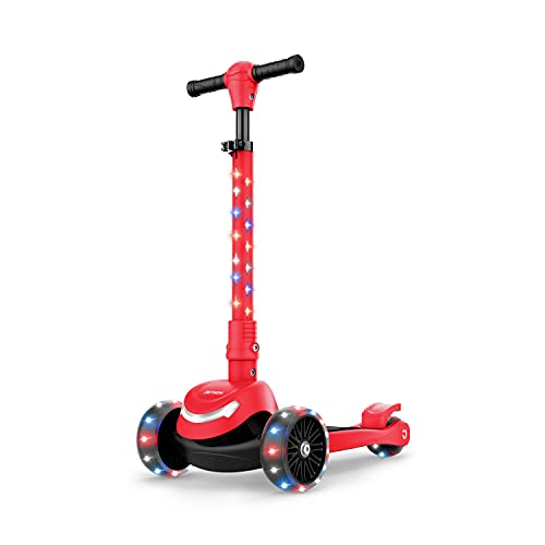 Jetson Scooters - Jupiter Mini 3 Wheel Kick Scooter (Red) -...