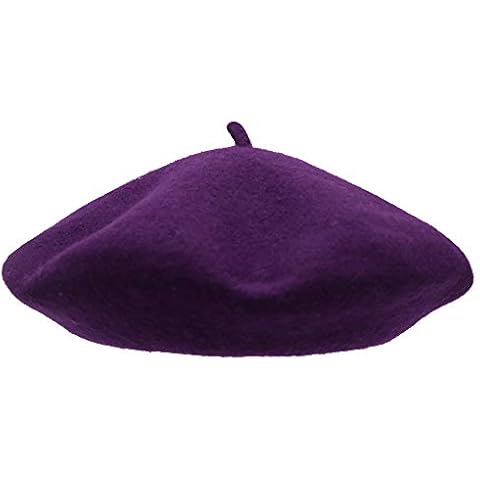 Umeepar Béret en Laine Violet Cover
