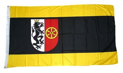 KÖNIGSBANNER Flagge Rheda-Wiedenbrück | 100x150 Cm Hissflagge Doppelt Gesäumt – Made In Germany