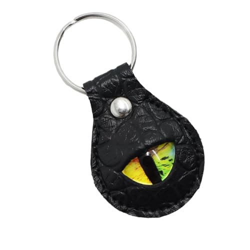 FVPKYUR Evil Eye Keyring - Funny Keyring, Evil Eye Purse Pendant, Evil Eye Bag Pendant, Dragon Eye Keyring, Dragon Eye Jewellery Key Ring, multicoloured, A