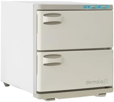 Towel Warmer with Double Cabinets, Automatic Temperature Control Ideal for Massage Spa Center, Barber Shop, Beauty & Nail Salon, Gym Equipment