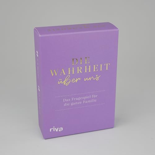 Die Wahrheit über uns – Das Fragespiel für die ganze Familie: Unterhaltsame Fragen für besondere Momente. Das liebevolle Geschenk zu Weihnachten, Geburtstag, Muttertag, Vatertag.