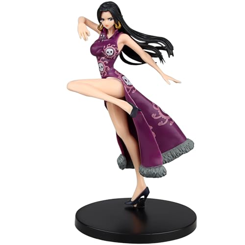 Powmag One Piece Boa·Hancock -Figuren, One Piece Collection Spiel Charakter Modell Desktop Dekoration Geschenk Sammelbar, Ab 15 Jahren