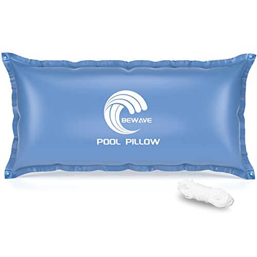 BEWAVE Pool Pillow, Winterizing Air Pillow for Above Ground Winter Swimming Pool Covers, 4 x 8 Ft