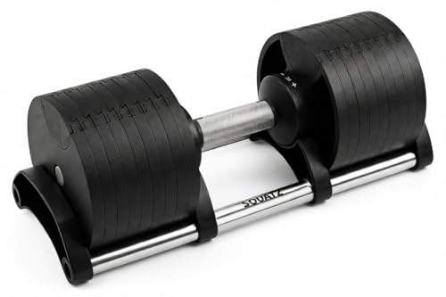 Image of Squatz Adjustable Dumbbell Set 70-140LB Adjustable Dumbbells For Home Gym, Anti-Slip Handle With Heavy‑Duty Plates, Exercise Fitness Dumbbells For Home Gym Strength & Weight Training