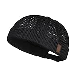 Tyiiplus Chapeau, Casquette Docker Respirante sans Visière pour Homme - Bonnet Léger en Ma...