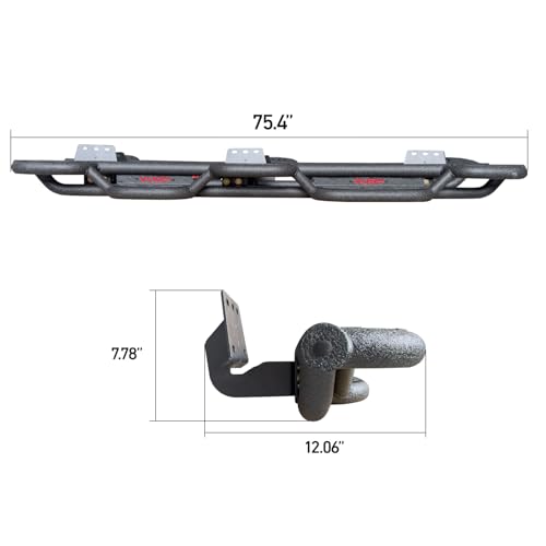 Estribos de acero para Dodge Ram 1500 2019-2025 miniatura 5