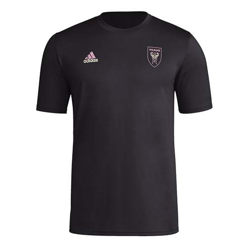 Image of adidas Men's Inter Miami CF Local Pop Short Sleeve Pre-Game T-Shirt
