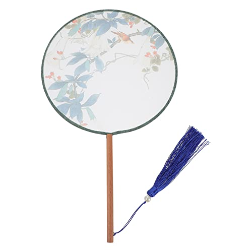 Produktbild von ZAW Handfächer Chinesischer Klassischer Faltender Xuan Papierventilator Vintage Gentleman Papier Fans Lady Tanzhand Fan Bambus Faltventilator Klappbarer Handfächer (Color : A4