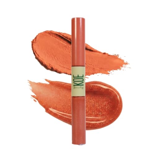 Image of Double Dip | Candy & Glaze | Sweet Classic Pink Lipstick (2ml) Plus Soft Shimmer Lip Topper (2ml) | Perfect Balance of Color & Shine