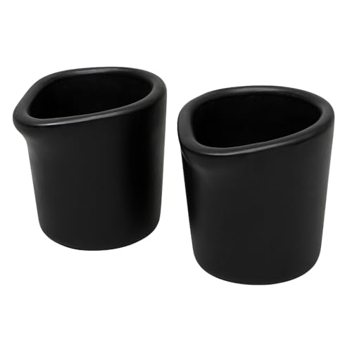 Image of Longpi Black Pottery Pourer - Small Size (Handcrafted Measuring & Serving Cup)