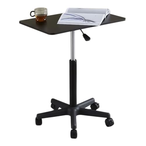 Mesa De Escritorio Grande Con Ruedas Para Cama, Mesa Auxiliar Cama Con Ruedas, Mesa Móvil Portátil for Sentarse, Mesita De Noche for Computadora Portátil, Multiusos for Uso Doméstico Y Hospitalario(Ne