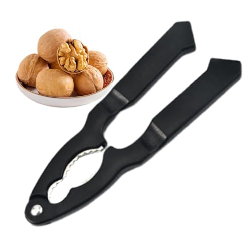 Tewzafiya Nutcracker Tool, Nutcracker, Robust Chestnut Cutter, Walnut Tongs, Open Clip - Nut Peeler Crab Crabcracker, Nut Opener Tongs with Comfortable Handle for Nut Shop