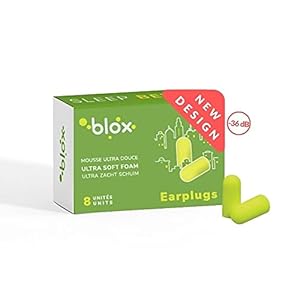 BLOX Conisch Schuim – Oordoppen voor smalle of gevoelige gehoorgangen – Oordopjes voor slapen, studeren, concentreren…