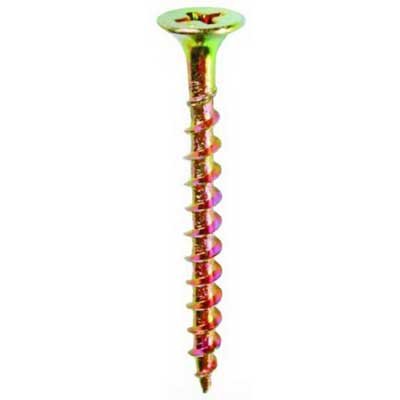 #10-8 x 5 Drywall Screw, Phillips Bugle, Zinc Yellow, Made in Taiwan (inch) Head Style: Bugle (Quantity: 750) Drive: Phillips