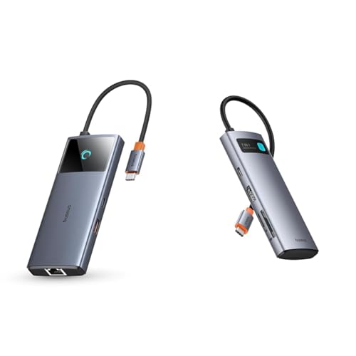 Hub USB C 7 en 1 Baseus avec sortie HDMI 4K@60Hz fluide et transfert USB 3.2