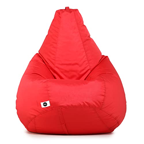 Image of Amazon Brand - Umi. Classic All Weather /Outdoor Bean Bag Cover (Without Beans) Red, Size- XXXL