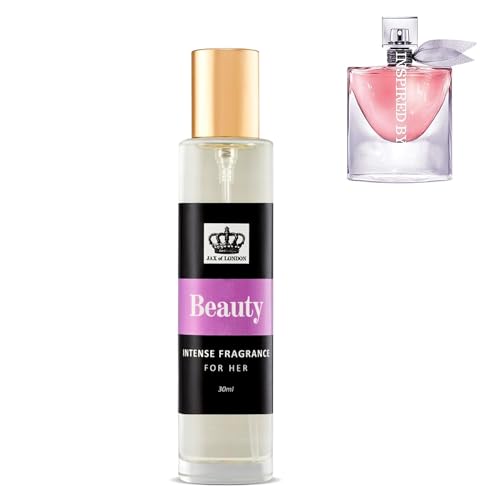 Jax of London Beauty Eau de Parfum 30ml - Vaporisateur de Parfum Femme - Inspiré par La Vie Est Belle - Eau de Parfum Longue Durée - Parfum Femme - Cadeau...