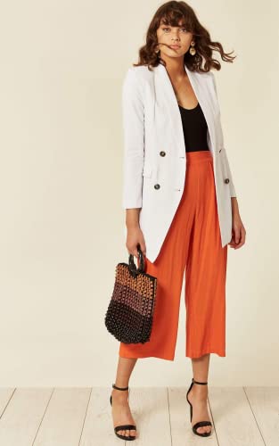 Image of UNIQUE 21 Women Luxe Stain Breasted Asymmetric Blazer Dress - Ladies Elegant Casual Work Office Events Blazer Dresses