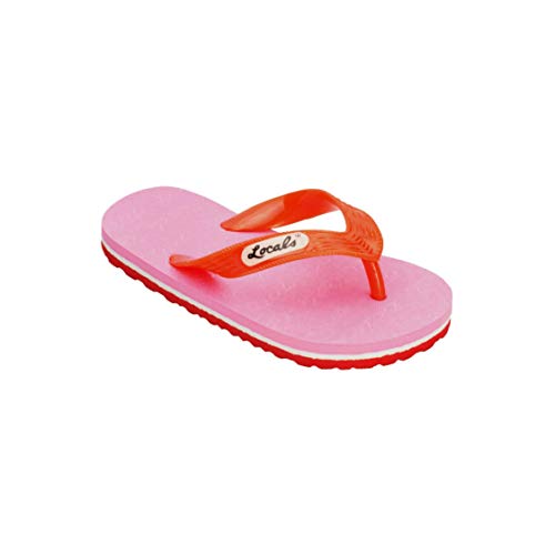 Kids Pink Fliip Flop Sandal, 9