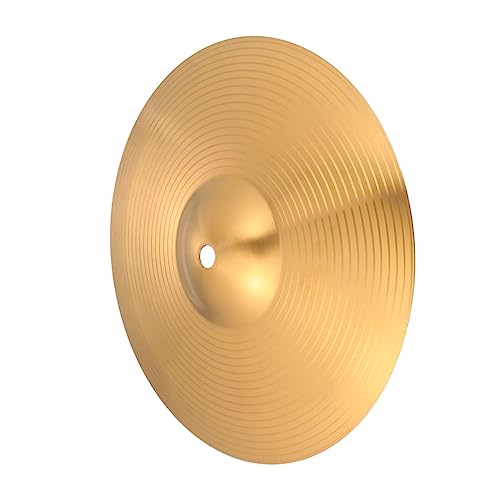 ULDIGI 1pc Mute Cymbal for Jazz Drum Kit Metal Drum Accessory Alloy Brass Pure Sound Small Portable